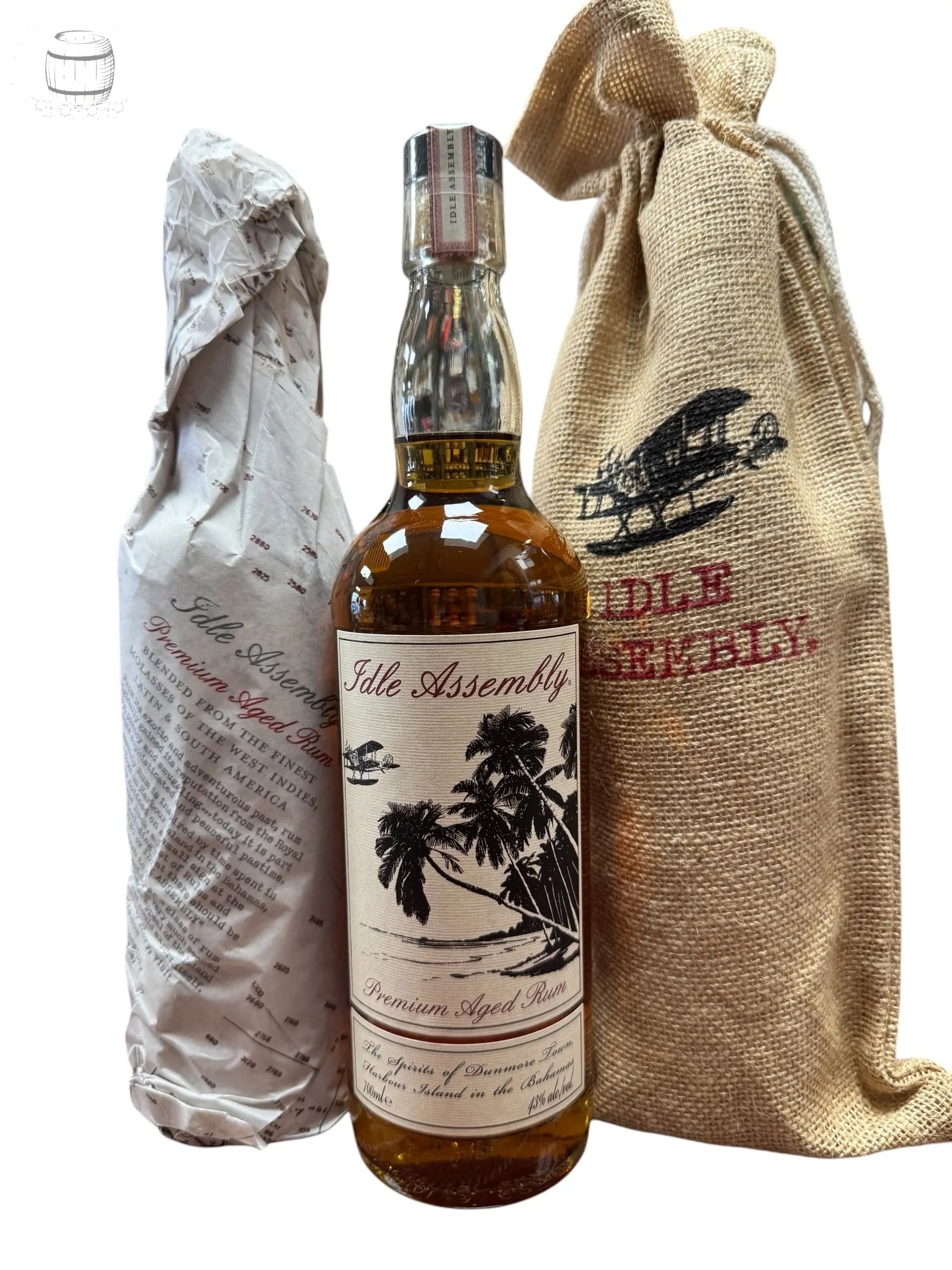 Idle Assembly Premium Aged Rum (70cl, 43%) + Free 50ml Sample Idle Assembly