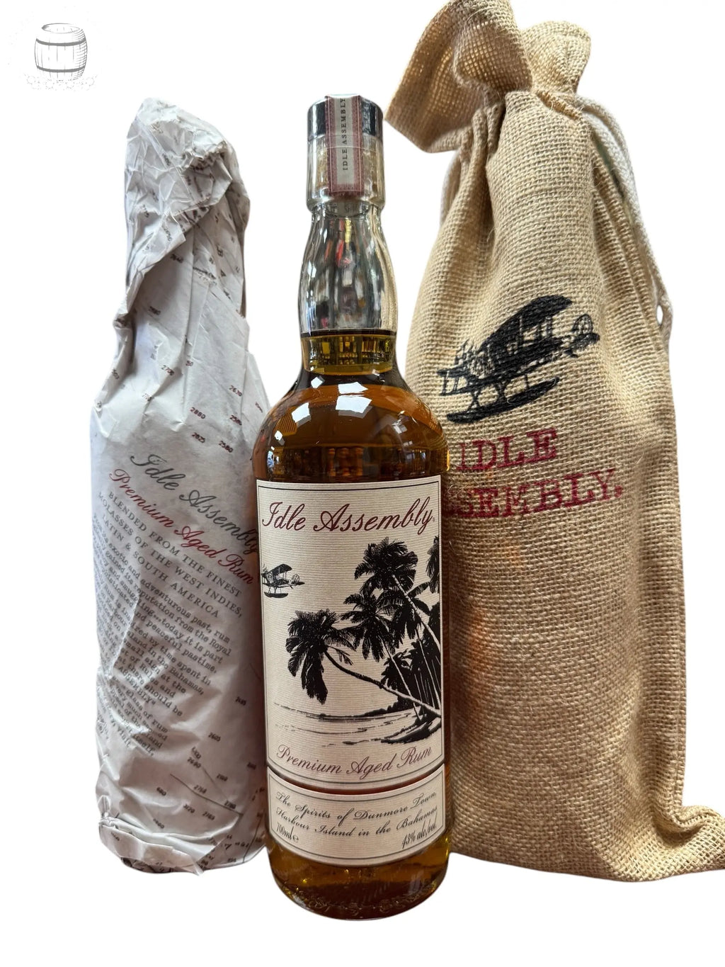Idle Assembly Premium Aged Rum (70cl, 43%) + Free 50ml Sample Idle Assembly