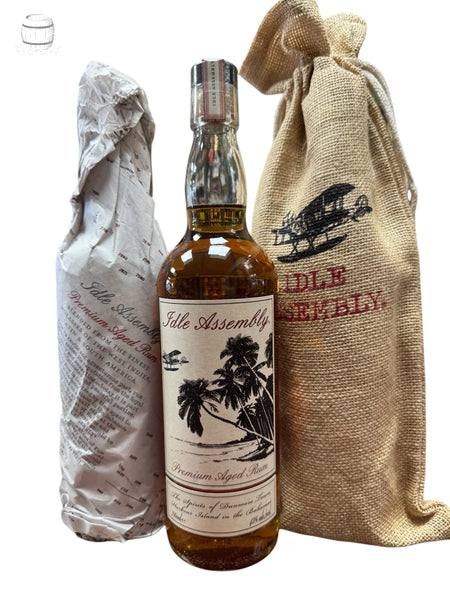 Idle Assembly Premium Aged Rum (70cl, 43%) + Free 50ml Sample Idle Assembly