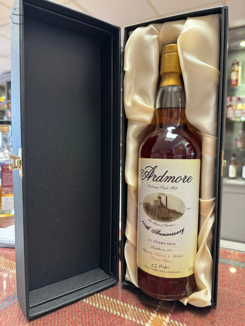 Ardmore 1977 21 Year Old 100th Anniversary Bottling (70cl, 43%) Ardmore