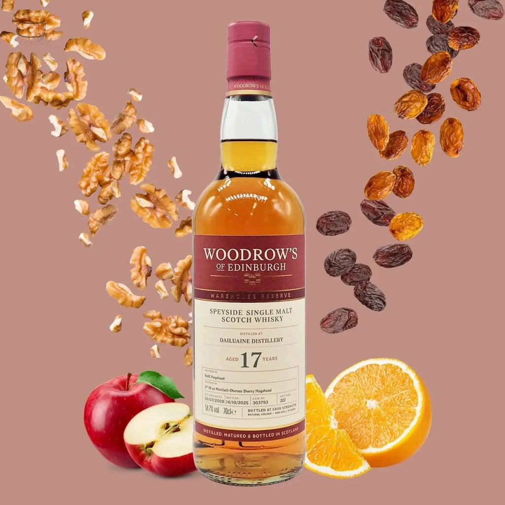 Woodrow's of Edinburgh Dailuaine 17 Year Old Oloroso Cask Matured (70cl, 58.7%) Woodrow's of Edinburgh