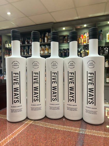 Five Ways Whisky Liqueur (70cl, 22%) 8 Doors Distillery