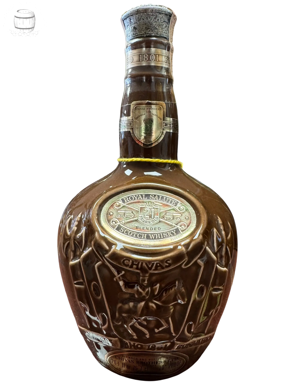 Chivas Royal Salute 21 Year Old Scotch Brown Flagon 1970s (75cl, 40%) Chivas Regal