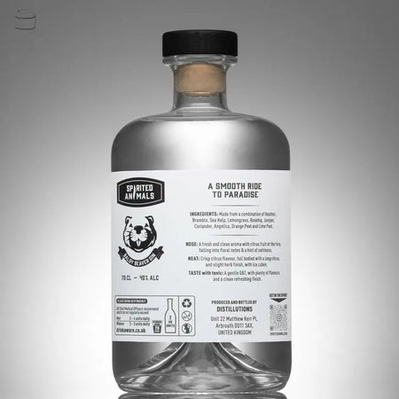 Spirited Animals: Baldy Beaver Gin (70cl, 40%) Spirited Animals
