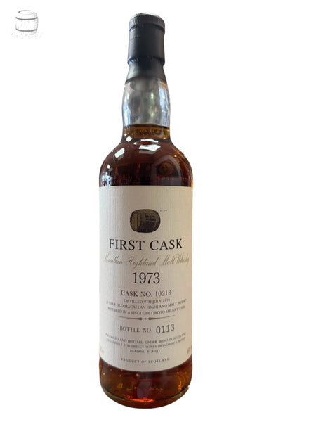 Macallan - 20 Year Old (1973) First Cask (70cl, 46%) Macallan