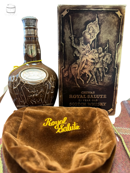 Chivas Royal Salute 21 Year Old Scotch Brown Flagon 1970s (75cl, 40%) Chivas Regal