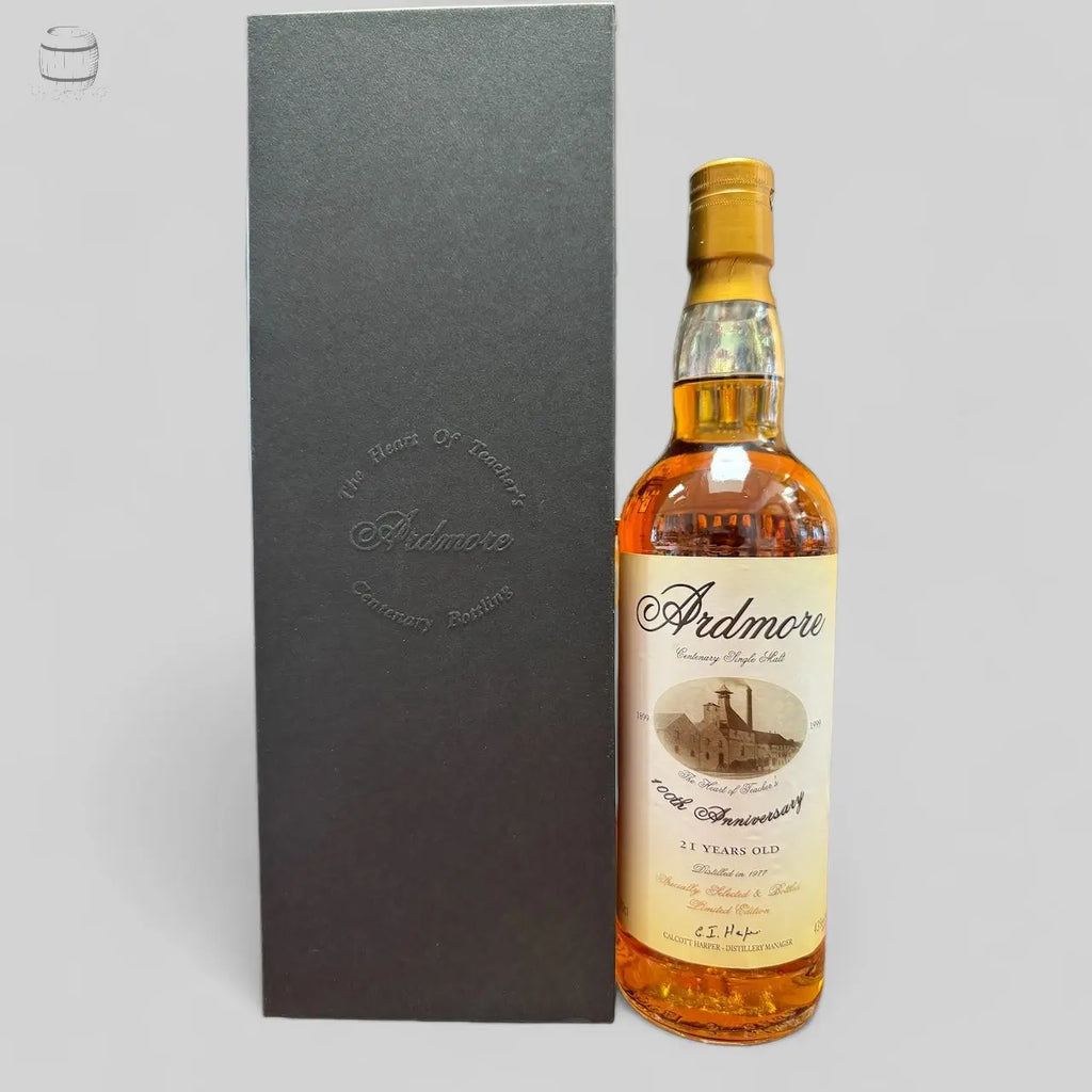 Ardmore 1977 21 Year Old 100th Anniversary Bottling (70cl, 43%) Ardmore