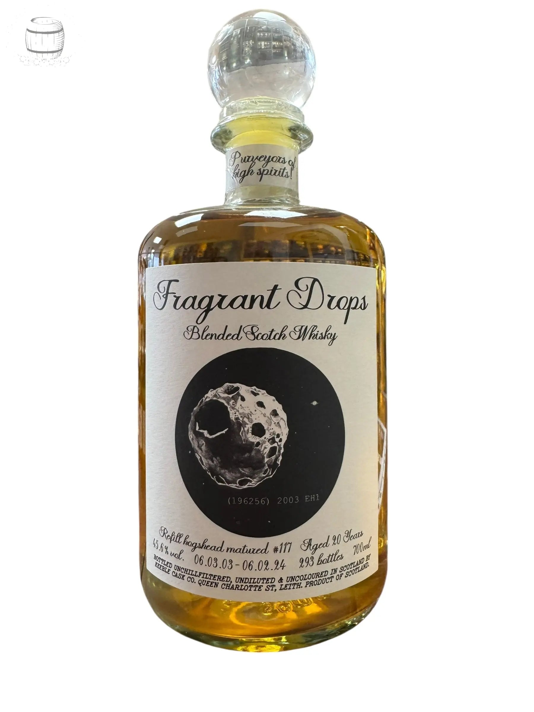 Fragrant Drops: 20 Year Old Blended Scotch Whisky, Cask#117(70cl, 45.6%) Fragrant Drops