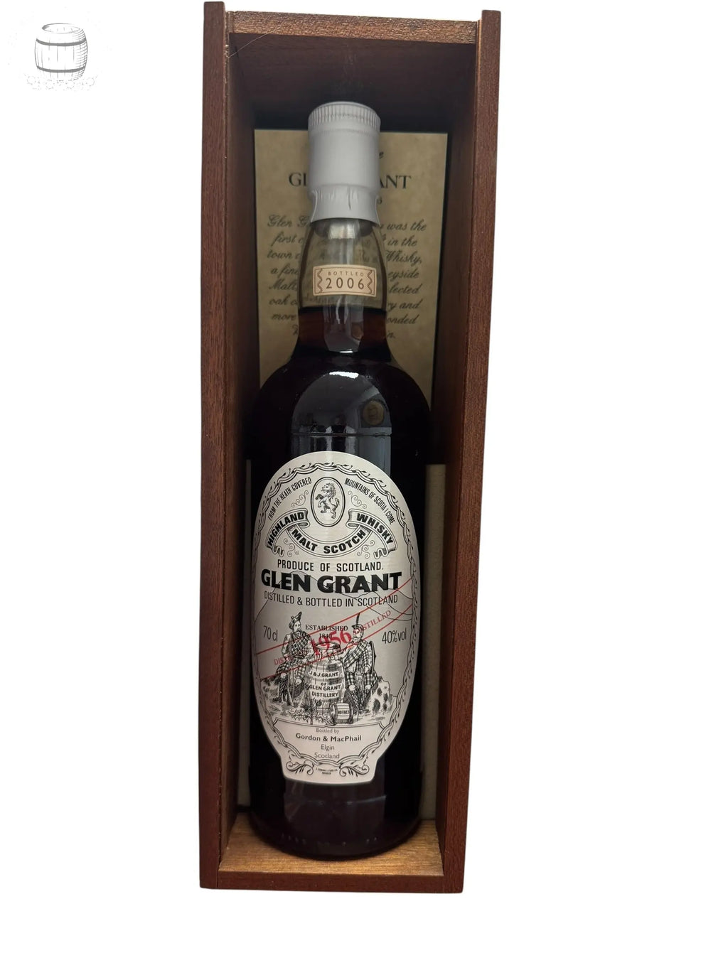 Gordon & MacPhail 50 Year Old Glen Grant 1956 (70cl, 40%) Glenallachie