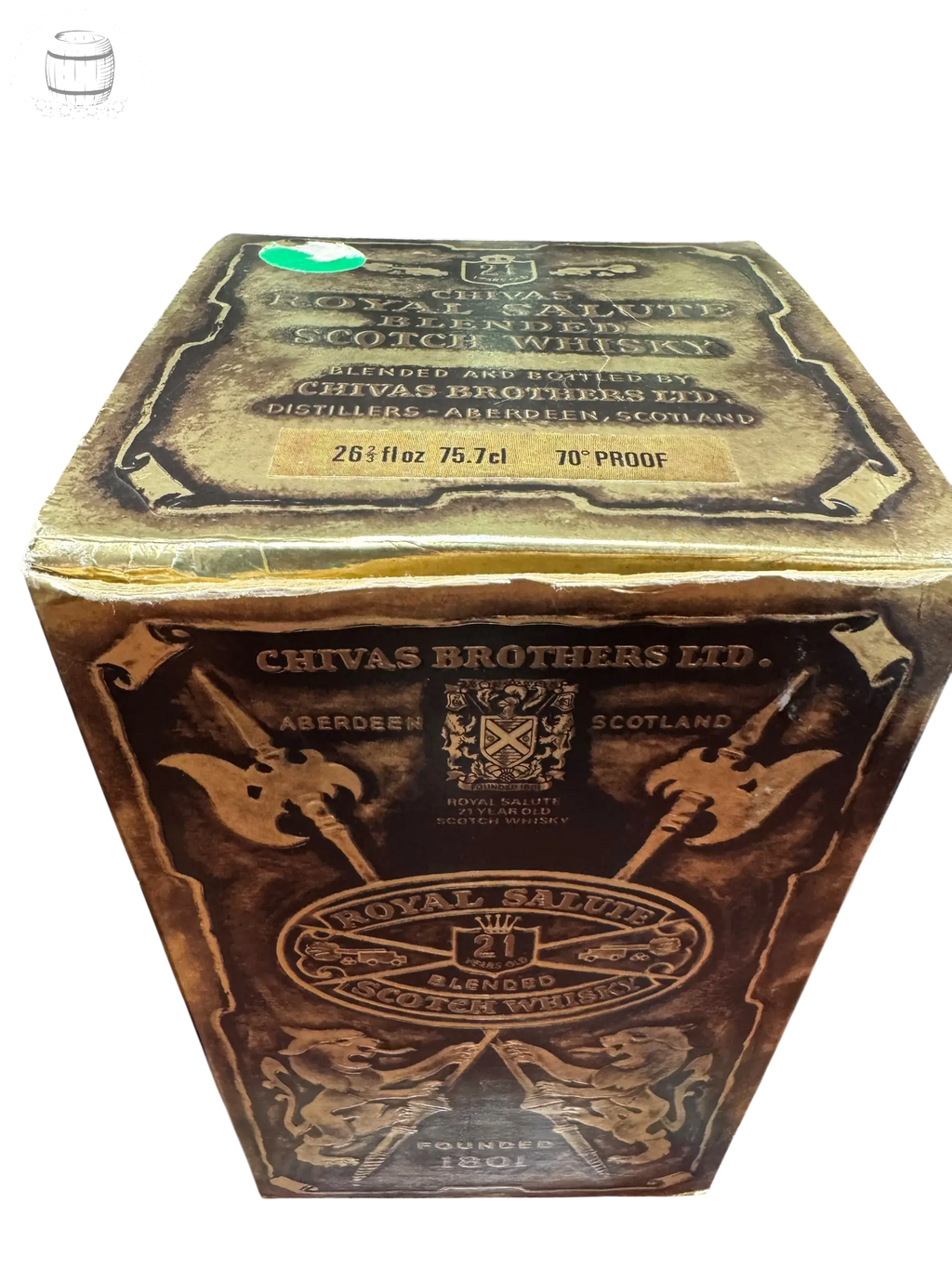 Chivas Royal Salute 21 Year Old Scotch Brown Flagon 1970s (75cl, 40%) Chivas Regal