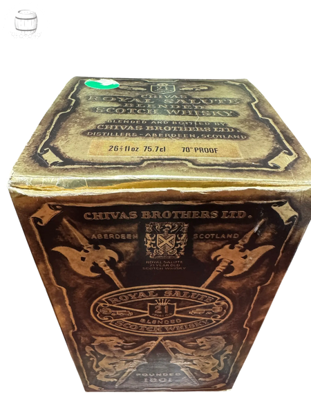 Chivas Royal Salute 21 Year Old Scotch Brown Flagon 1970s (75cl, 40%) Chivas Regal