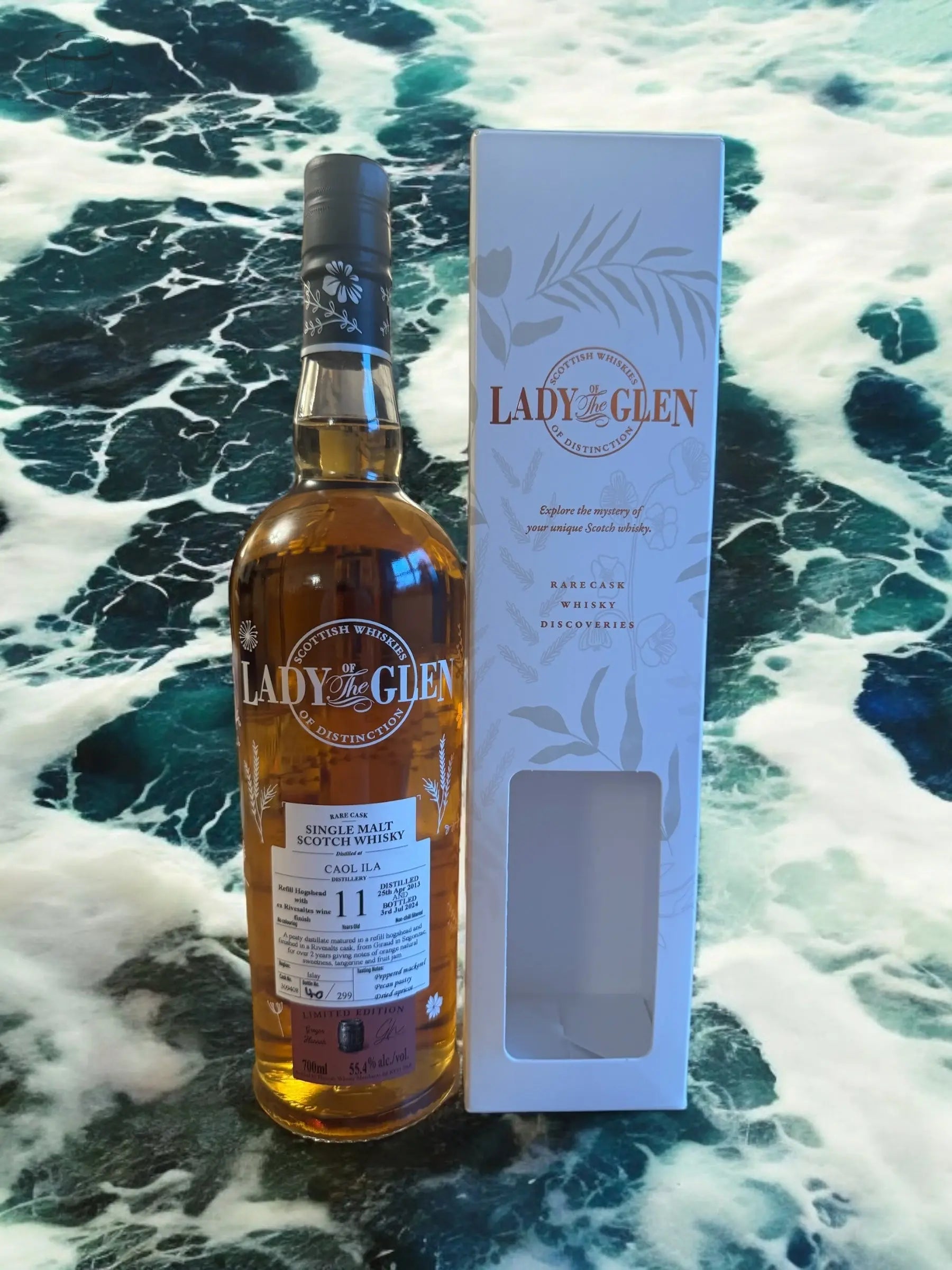Lady of the Glen: Caol Ila 11yo - Rivesalts Cask Finish (70cl, 55.4%) Lady of the Glen