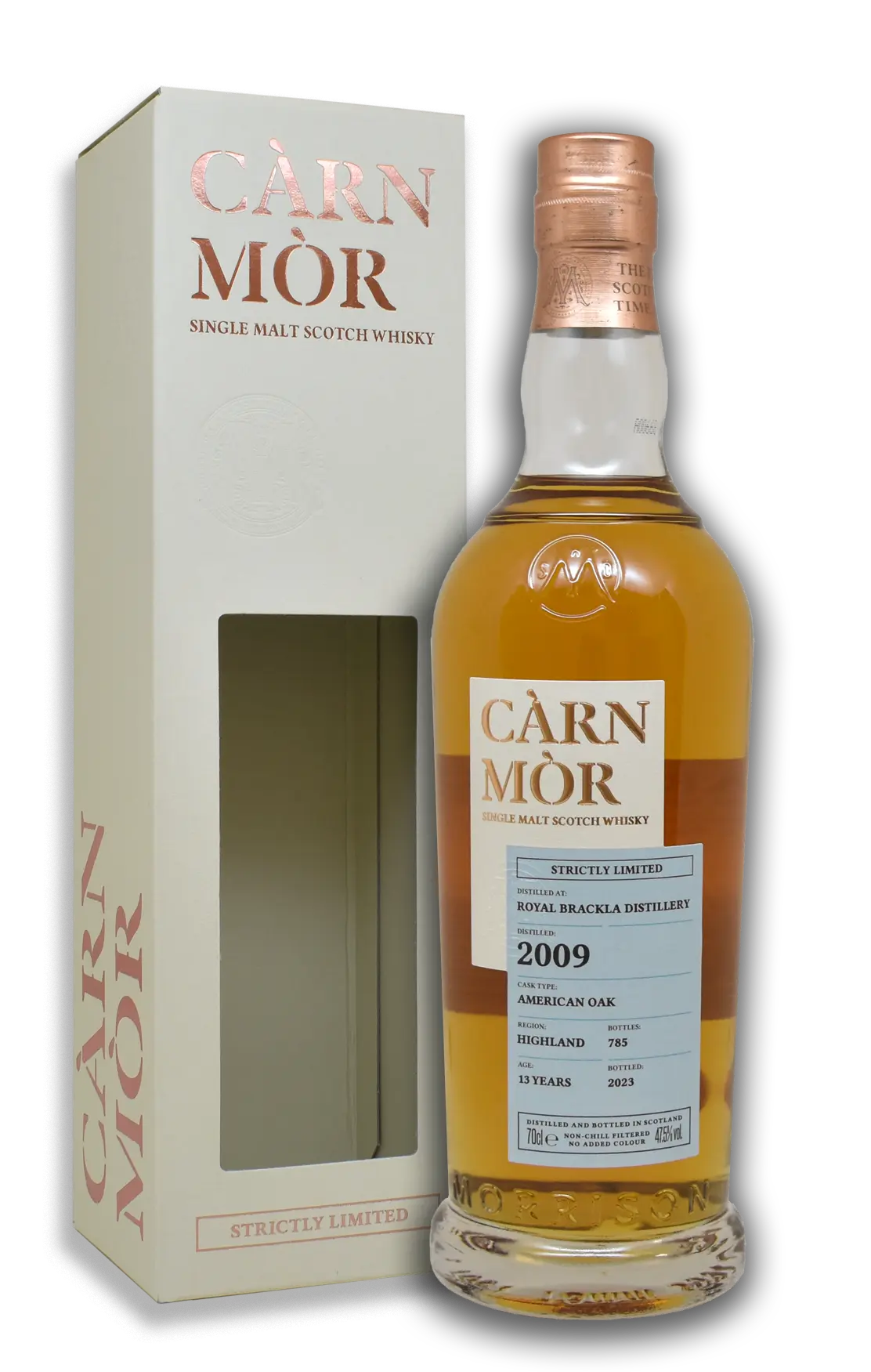 Carn Mor Strictly Limited Royal Brackla 2009 American Oak Aged 13 Years (70cl, 47.5%) Carn Mor