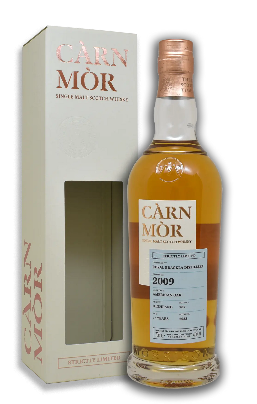 Carn Mor Strictly Limited Royal Brackla 2009 American Oak Aged 13 Years (70cl, 47.5%) Carn Mor