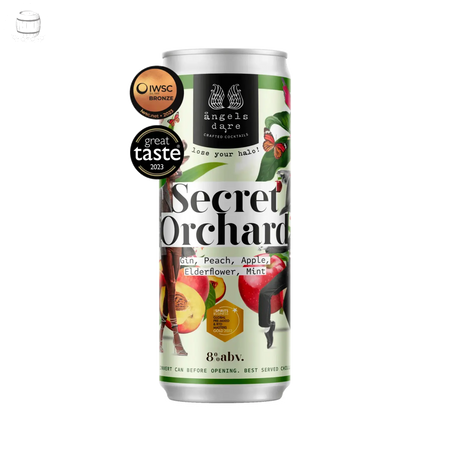 Angels Dare Cocktail - Secret Orchard (250ml, 8%abv) Angels Dare Cocktails