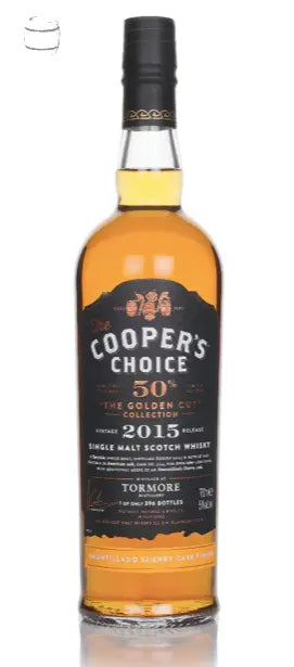 Tormore 9 Year Old 2015 - The Cooper's Choice The Golden Cut Collection Amontilado Cask Finish  (70cl, 50%) The Cooper's Choice