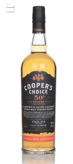 Caol lla "Campfires & Salted Caramels" - The Cooper's Choice The Golden Cut Collection Malaga Wine Cask Finish  (70cl, 50%) The Cooper's Choice