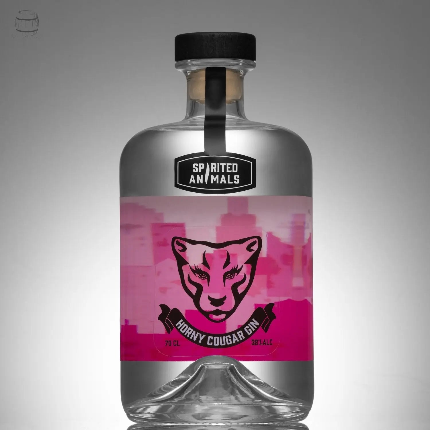 Spirited Animals: Horny Cougar Gin (70cl, 38%) Spirited Animals