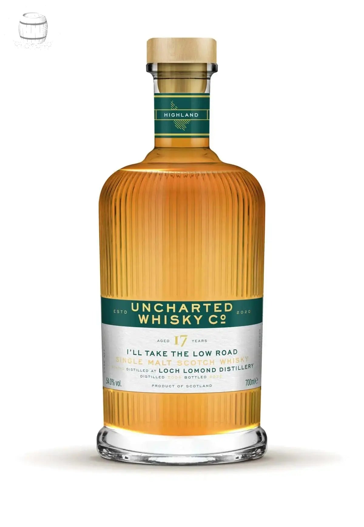 Uncharted Whisky Co: I'll take the low road, 17 Year Old Inchfad (70cl, 54.0%) The Uncharted Whisky Co
