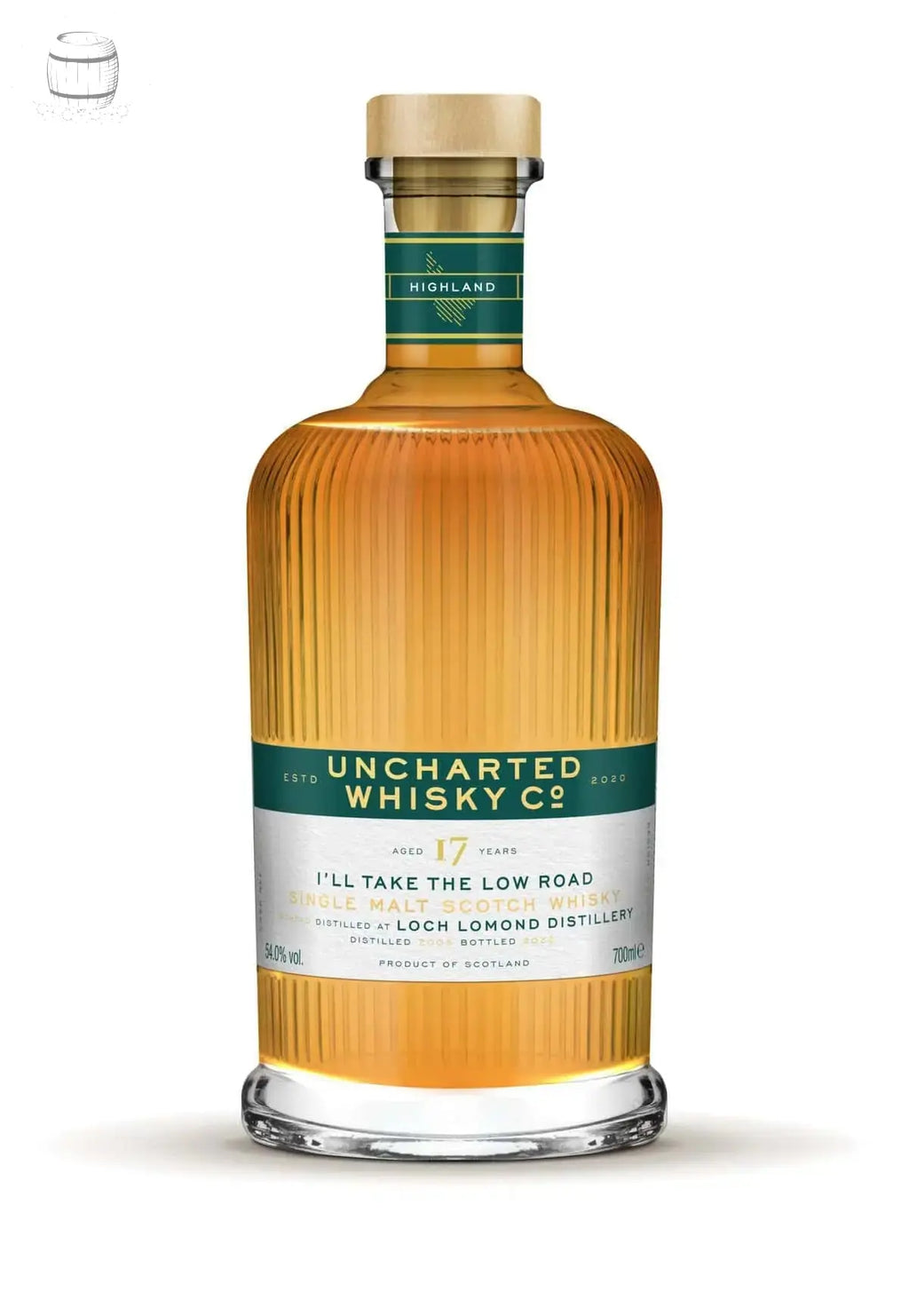 Uncharted Whisky Co: I'll take the low road, 17 Year Old Inchfad (70cl, 54.0%) The Uncharted Whisky Co