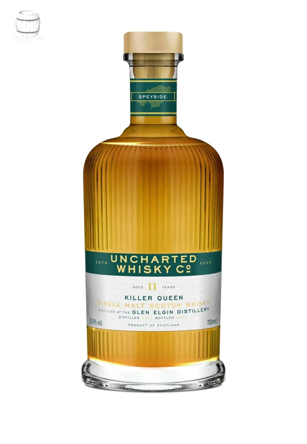 Uncharted Whisky Co: Killer Queen, 11 Year Old Glen Elgin (70cl, 53.9%) The Uncharted Whisky Co