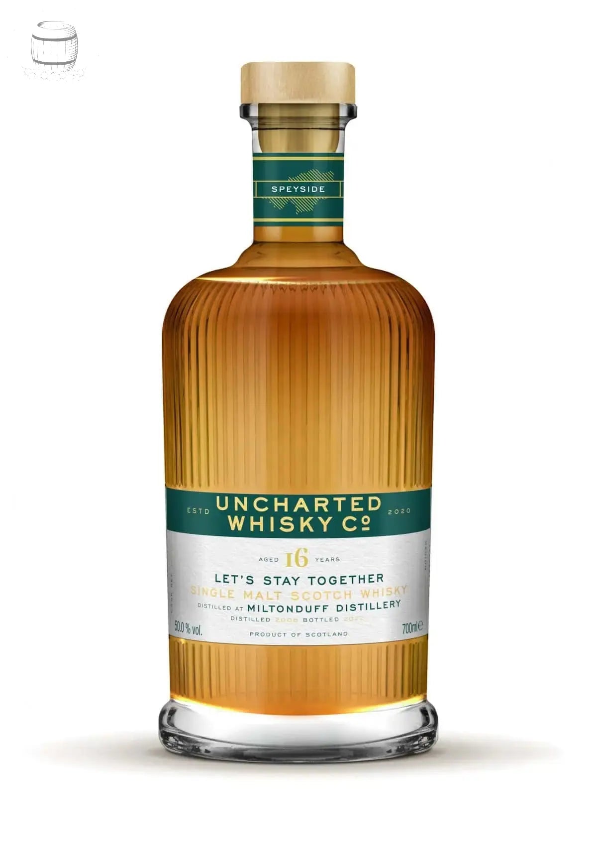 Uncharted Whisky Co: Let's Stay Together, 16 Year Old Miltonduff (70cl, 50.0%) The Uncharted Whisky Co