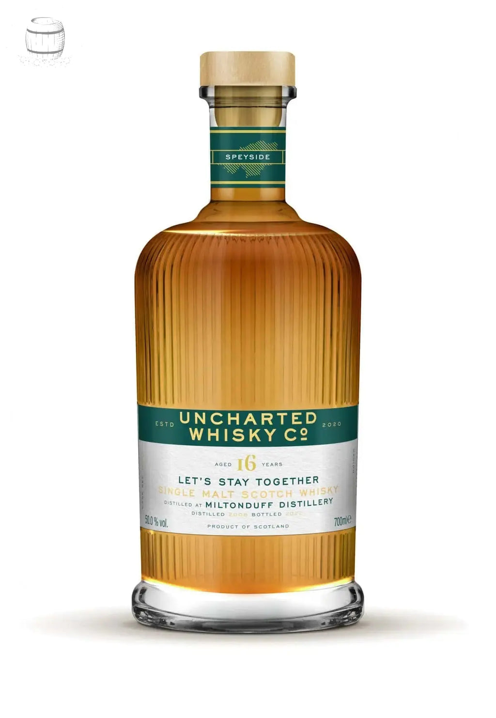 Uncharted Whisky Co: Let's Stay Together, 16 Year Old Miltonduff (70cl, 50.0%) The Uncharted Whisky Co