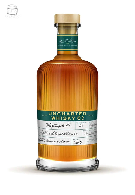 Uncharted Whisky Co: Mixtape #1, Blended Highland Malt Whisky (70cl, 56.5%) The Uncharted Whisky Co