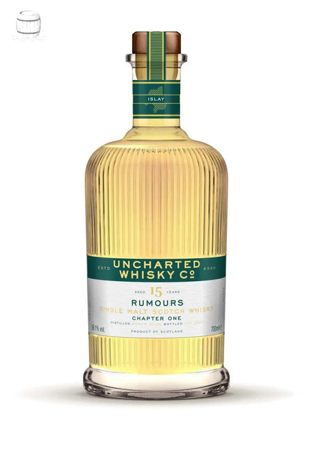 Uncharted Whisky Co: Rumours Chapter 1, 15 Year Old Secret Islay (70cl, 56.1%) The Uncharted Whisky Co
