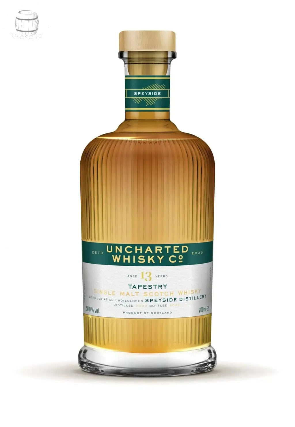 Uncharted Whisky Co: Tapestry, 13 Year Old Speyside Malt Whisky (70cl, 50.0%) The Uncharted Whisky Co
