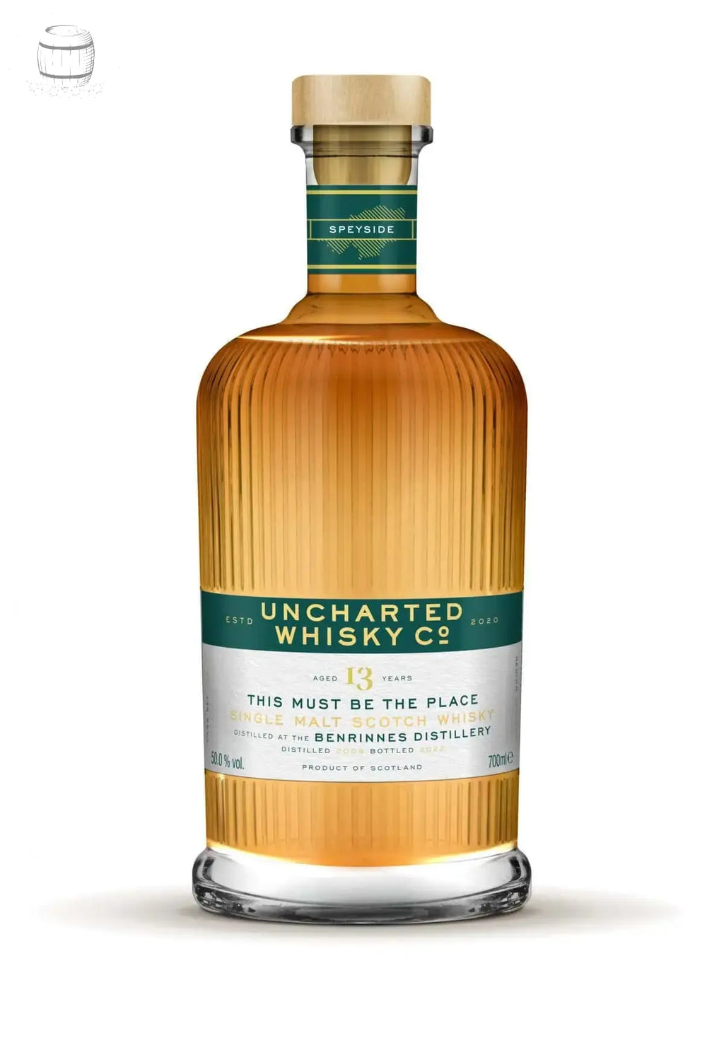 Uncharted Whisky Co: This must be the place, 13 Year Old Benrinnes (70cl, 50.0%) The Uncharted Whisky Co