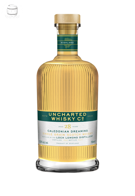 Uncharted Whisky Co - Caledonia Dreaming 28 Year Old Loch Lomond Single Grain Whisky (70cl, 50%) The Uncharted Whisky Co