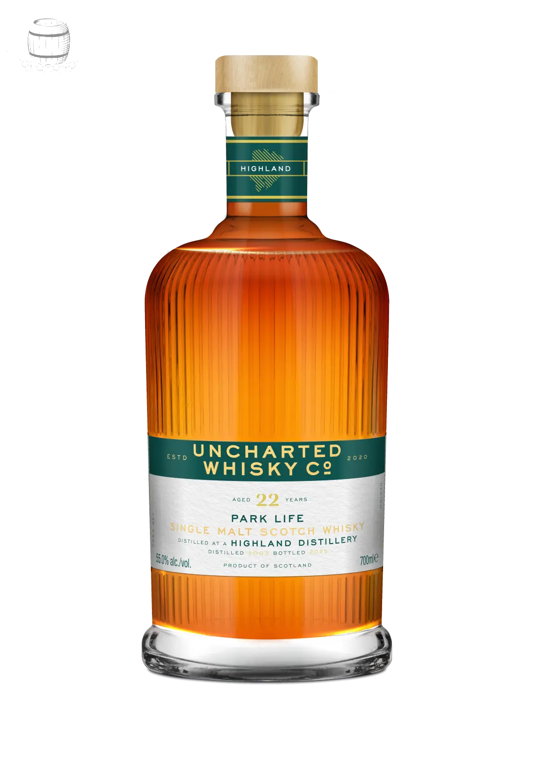 Uncharted Whisky Co - Park Life (1) Un-Named Highland Single Malt Whisky (70cl, 55.0%) The Uncharted Whisky Co