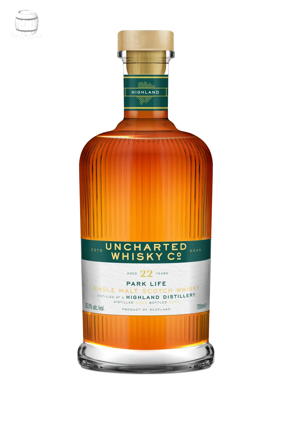 Uncharted Whisky Co - Park Life (1) Un-Named Highland Single Malt Whisky (70cl, 55.0%) The Uncharted Whisky Co