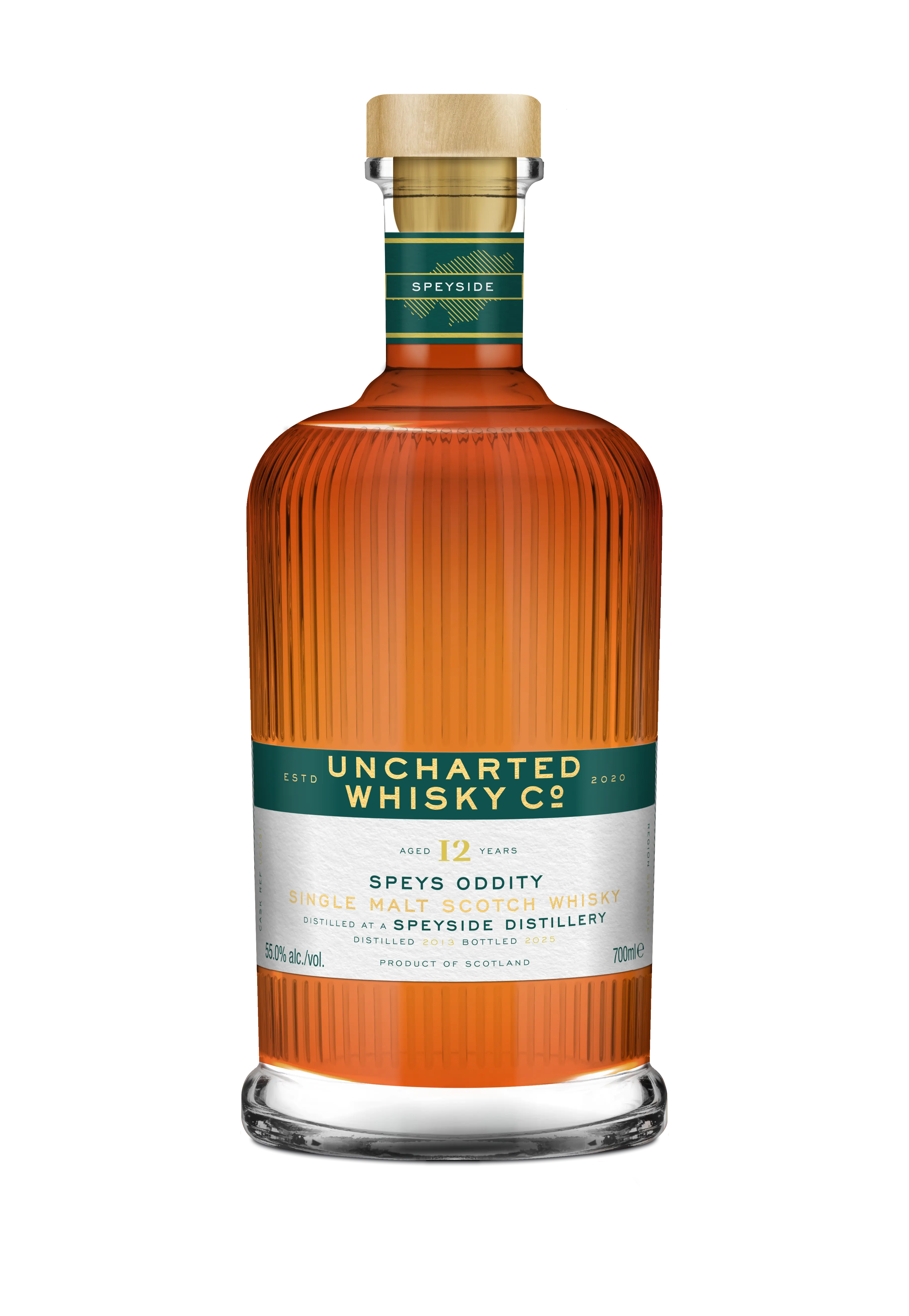 Uncharted Whisky Co - Speys Oddity Speyside Single Malt Whisky (70cl, 55.0%) The Uncharted Whisky Co