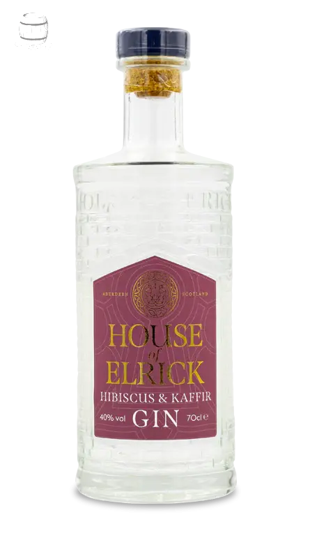 House of Elrick Hibiscus & Kaffir Gin (70cl, 40%) House of Elrick