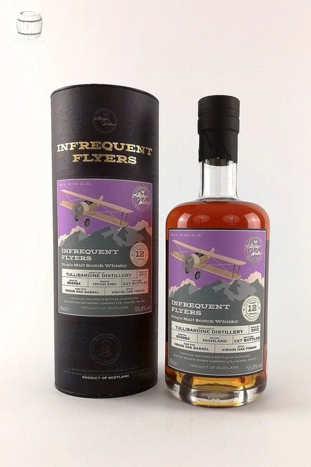 Infrequent Flyers: Tullibardine 2012 cask#804984, 12 Year Old Single Malt Scotch Whisky (70cl, 55.8%) Infrequent Flyers