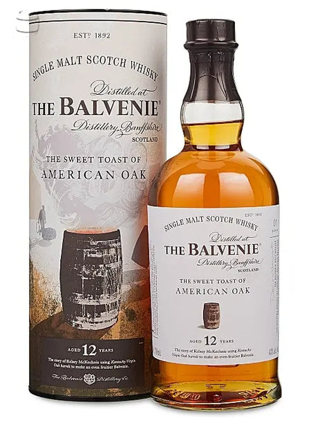 balvenie 12 year old -the sweet taste of american oak (70cl, 43%)