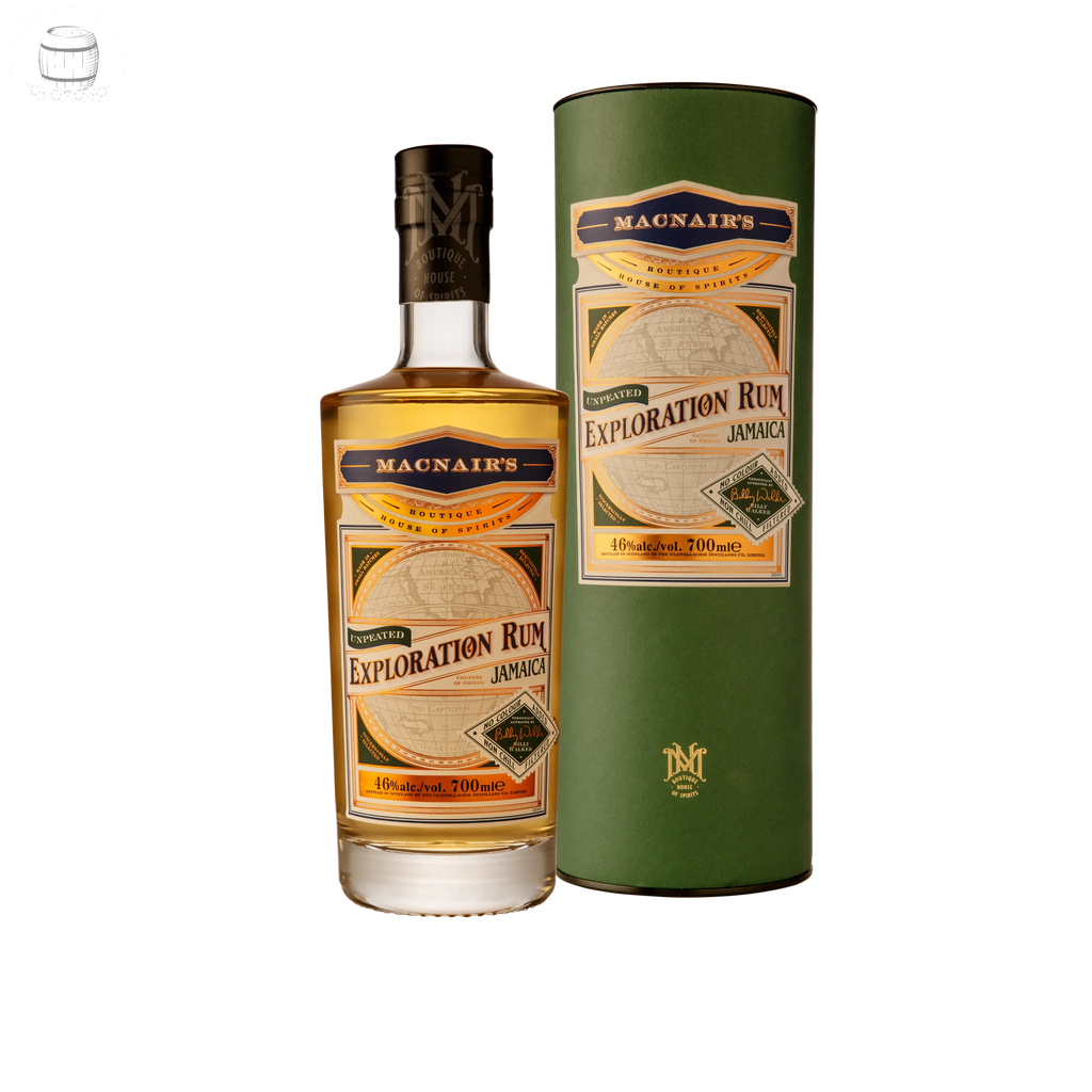 macnair's exploration unpeated jamaican rum (70cl, 46%)