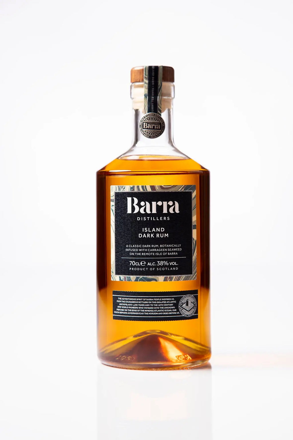 Isle of Barra Island Dark Rum (70cl, 38%) Barra Gin