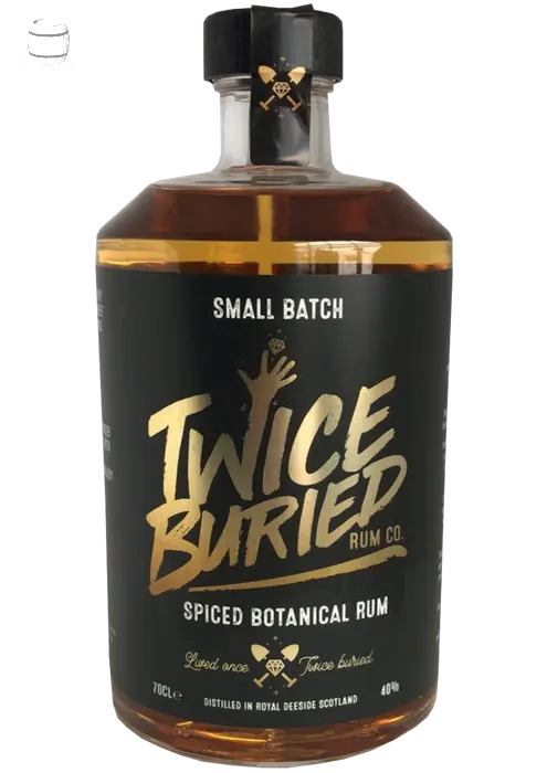 twice buried botanical spiced rum (70cl,40%)