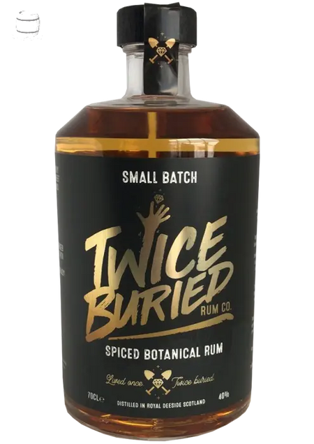 twice buried botanical spiced rum (70cl,40%)