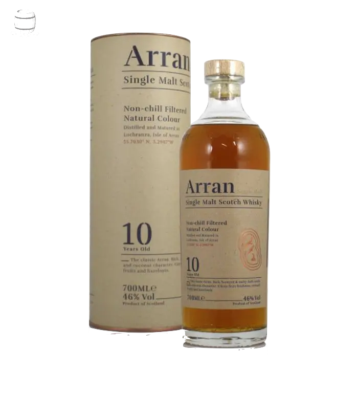 arran 10 year old *non chill filtered* (70cl, 46%)