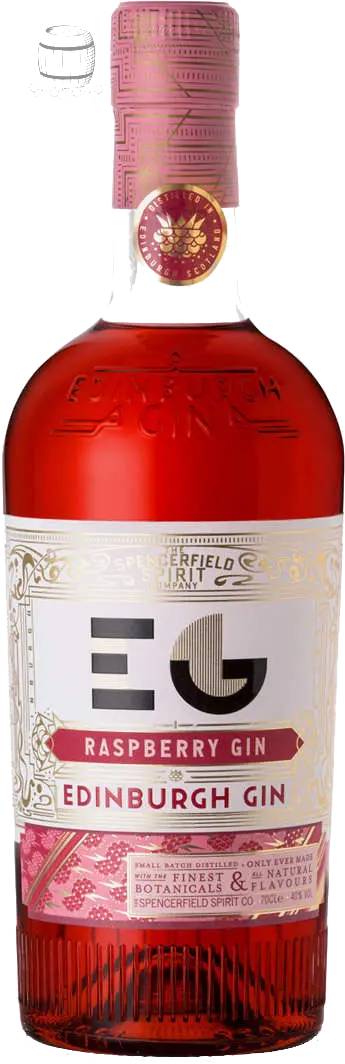 edinburgh gin (70cl, 40%)- all variants edinburgh gin raspberry