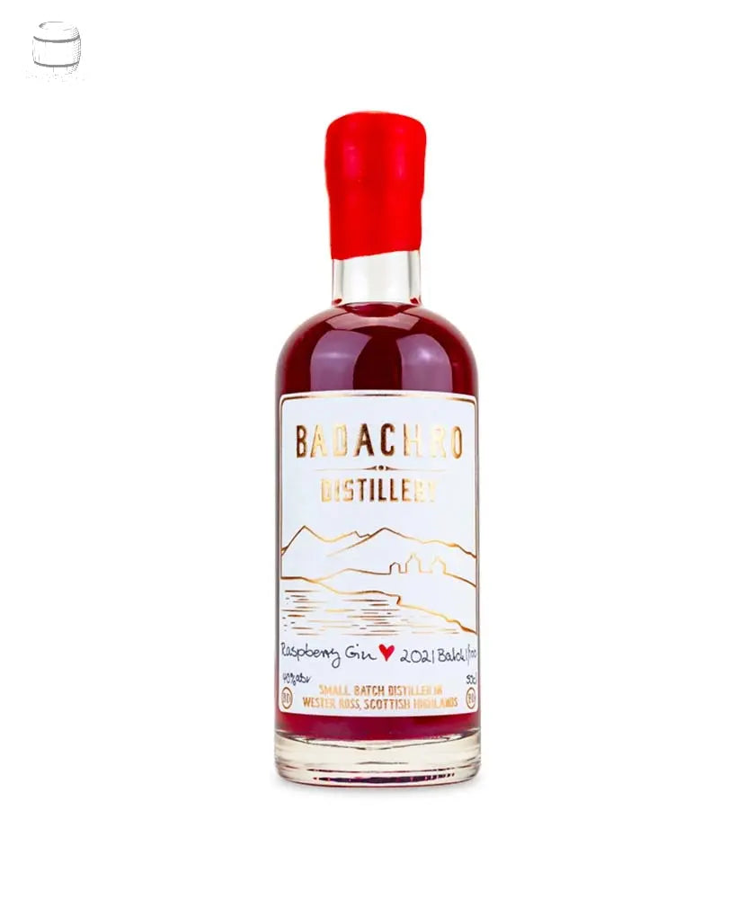 badachro small batch scottish gin badachro raspberry gin